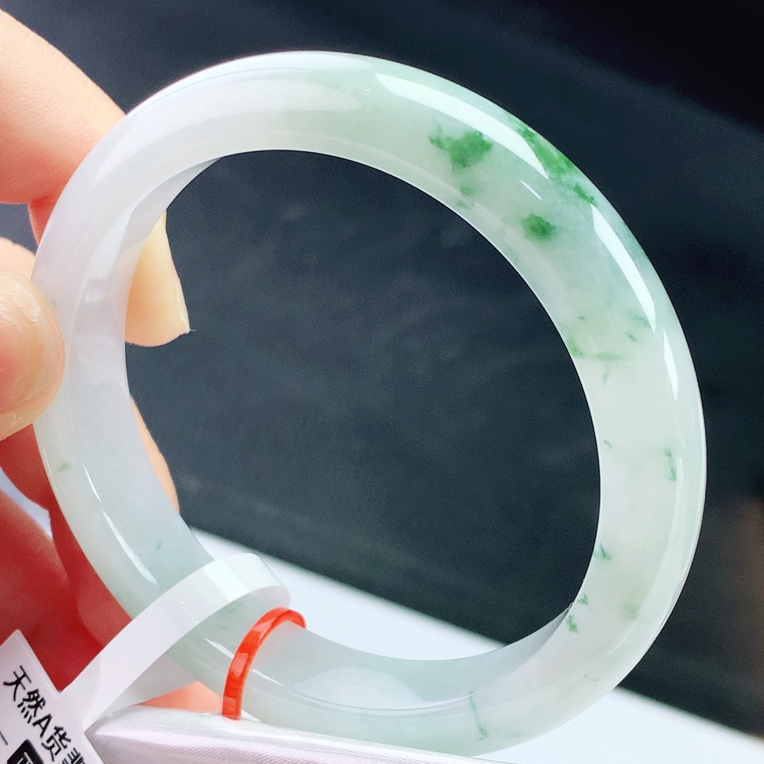 未镶嵌手镯翡翠55圈