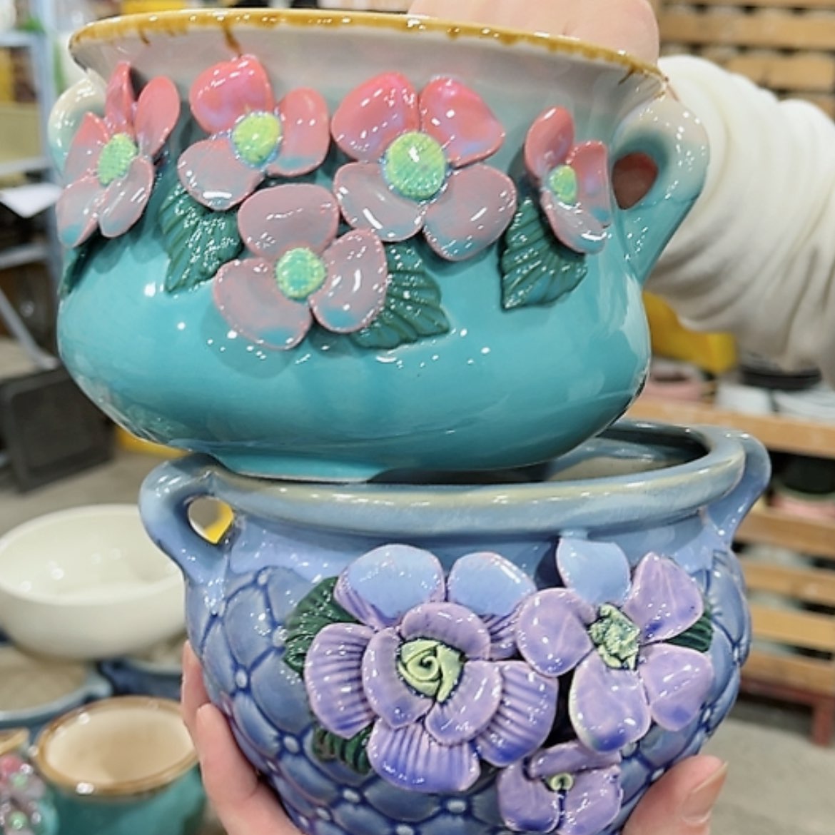 【闪购商品】陶瓷花盆