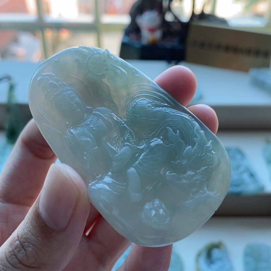 【闪购商品】颈饰未镶嵌翡翠天然缅甸A货翡翠