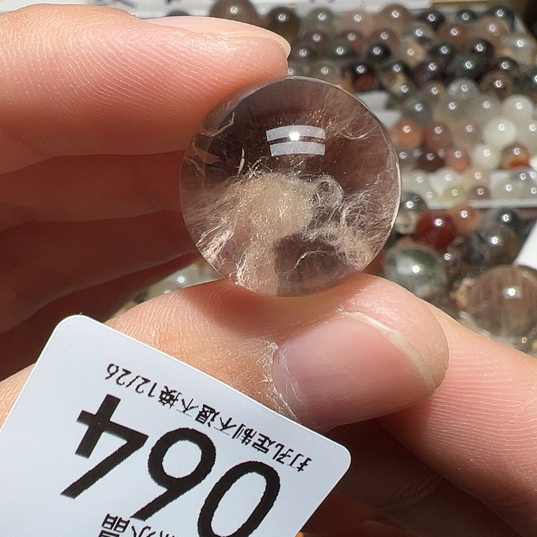 翠***花水晶未镶嵌珠宝半成品