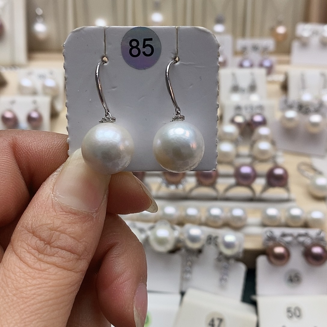 淡水珍珠颈饰银S925镶嵌