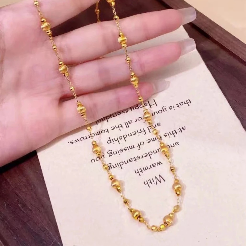 【抖音好货】孟加拉赤金豆豆提炼手工改款【蹦迪珠猫眼】精工版