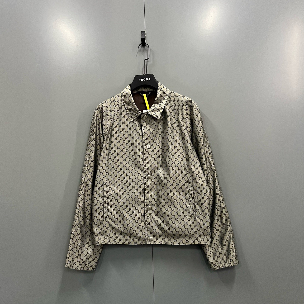 【XP】GUCCI 古驰 满印GG翻领外套 48码/95新/12500/无配件ki302633