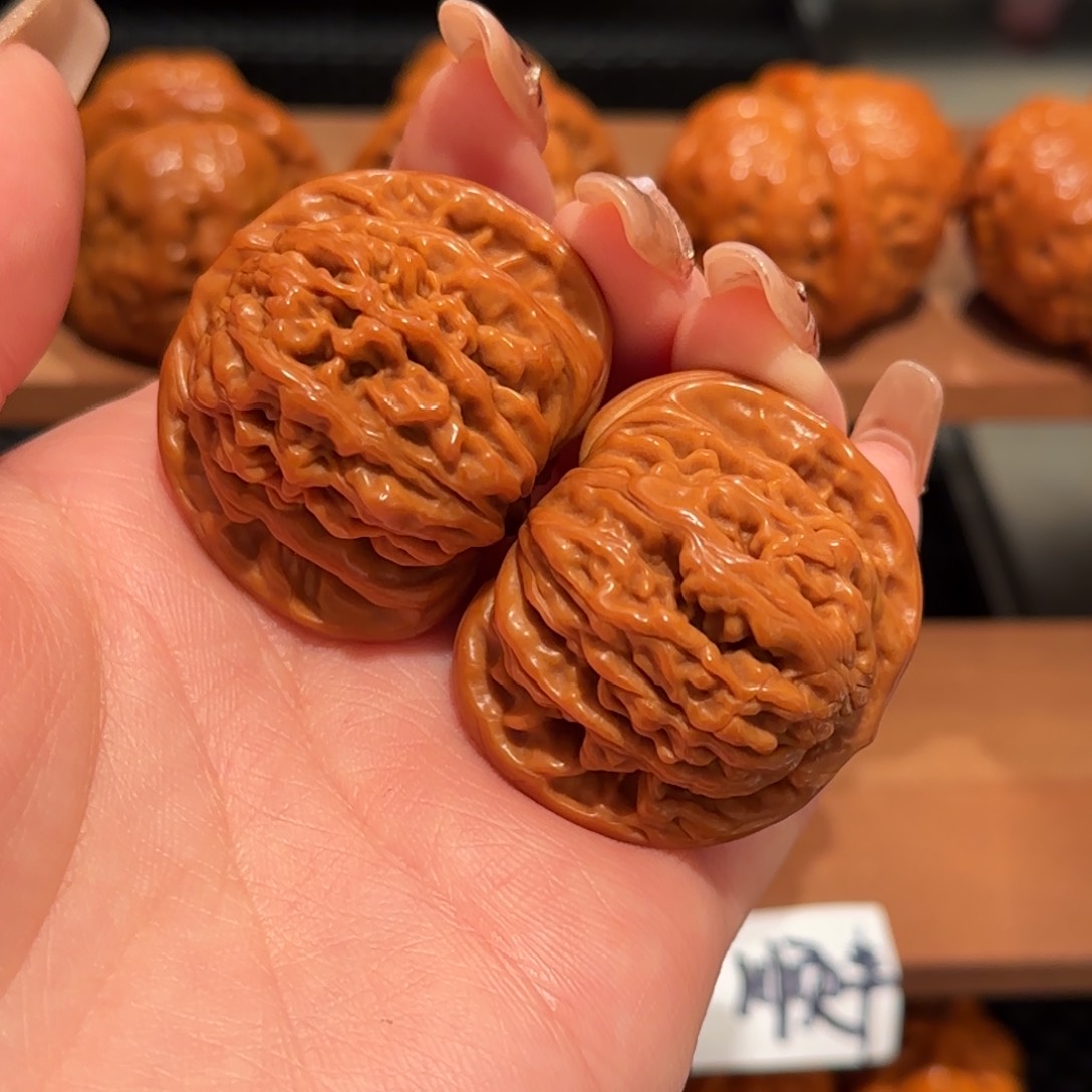 桃核吊坠四座楼38 精品554