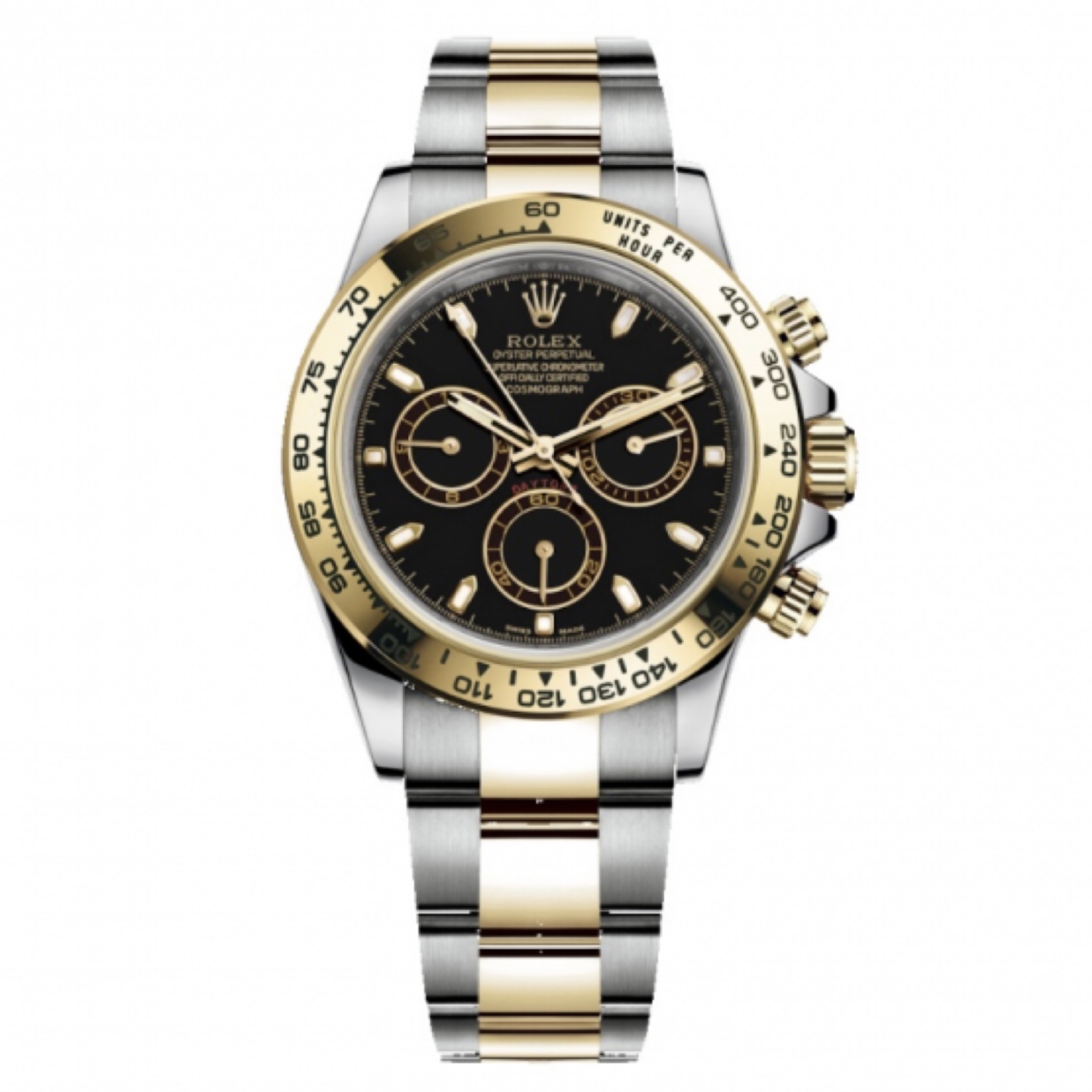 99新 Rolex/劳力士 18年全套/宇宙计型迪通拿116503间金黑迪