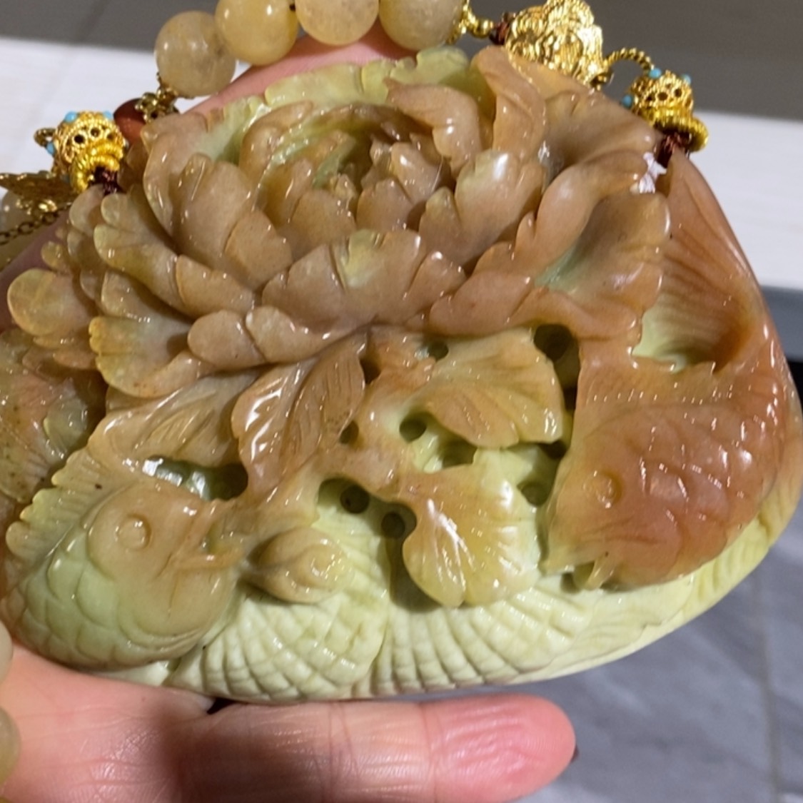 【闪购商品】岫玉毛衣链未镶嵌