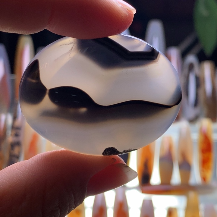 玛瑙/玉髓颈饰未镶嵌13