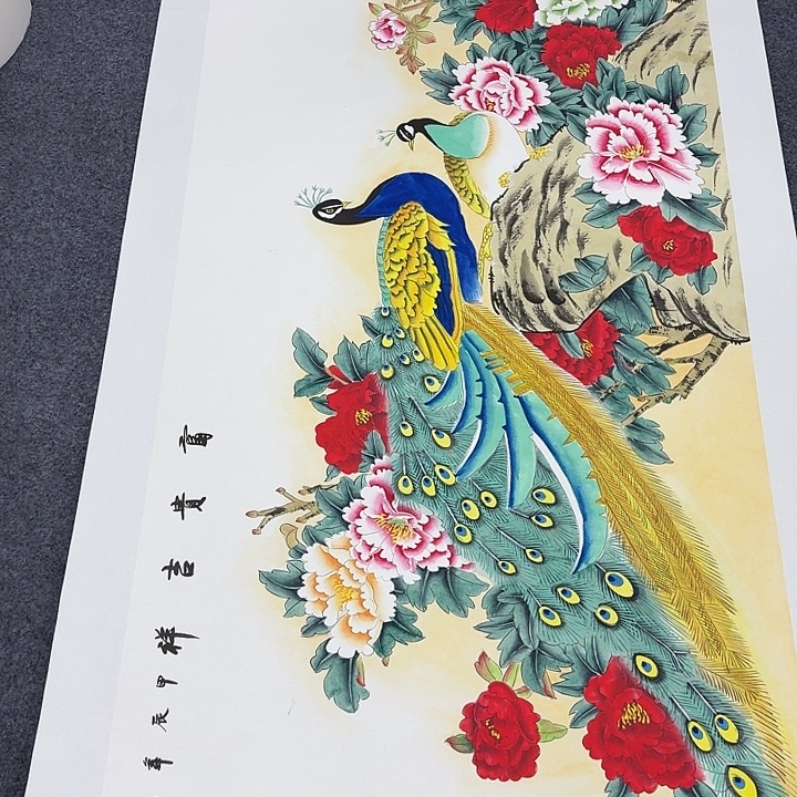 国画手绘国画作品