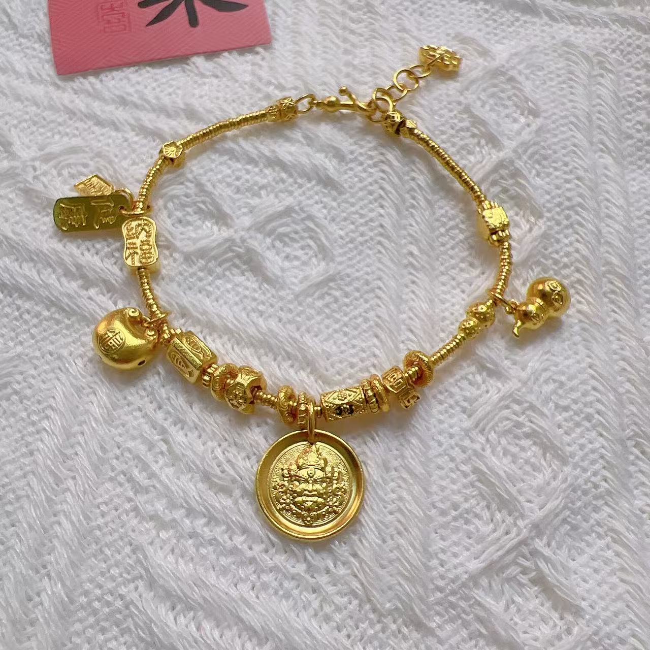 足金999 投资金 卡1.8圆圈碎金 15手围 20 克