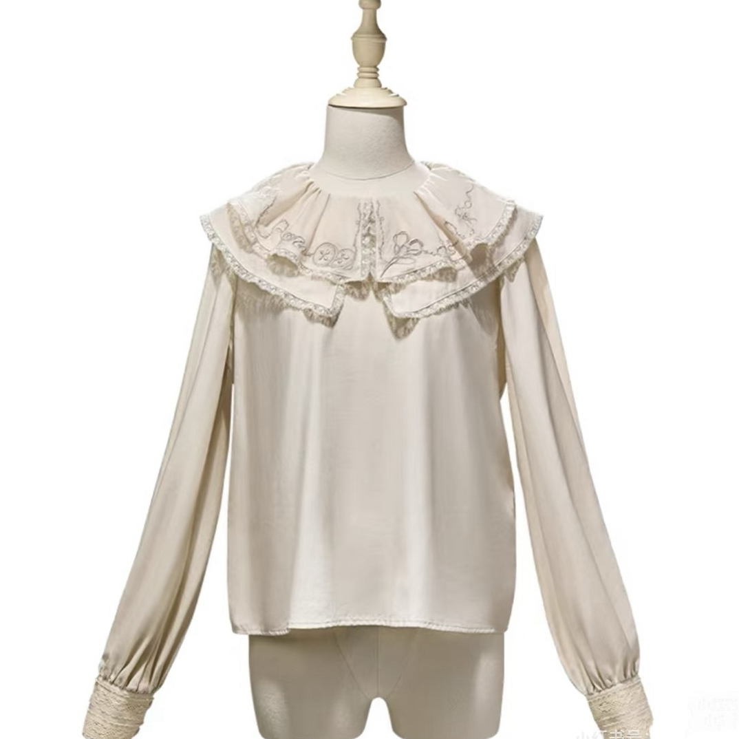 玻璃纸之夜  缝纫书  翻领内搭