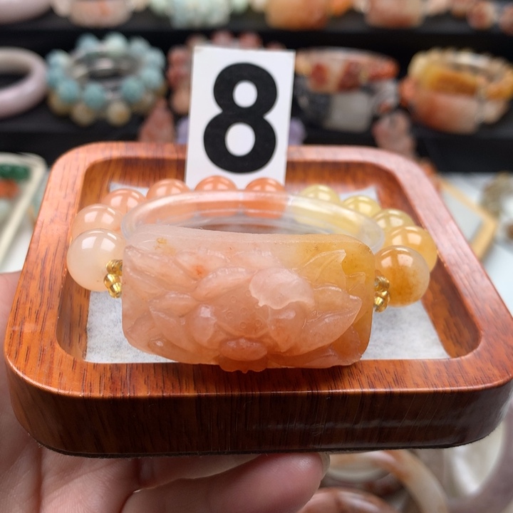 石英质玉手链未镶嵌