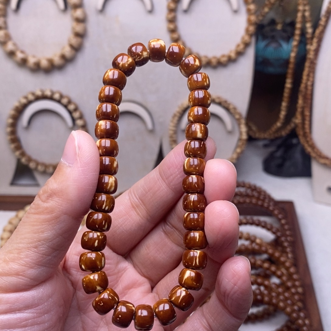 F***a手串紫金鼠精工纯肉花皮火焰86高油密