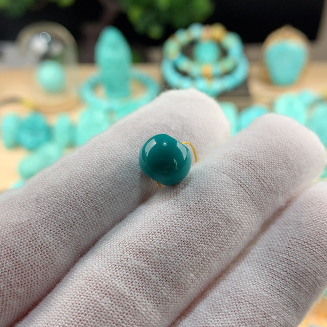 绿松石未镶嵌配珠卡10.3