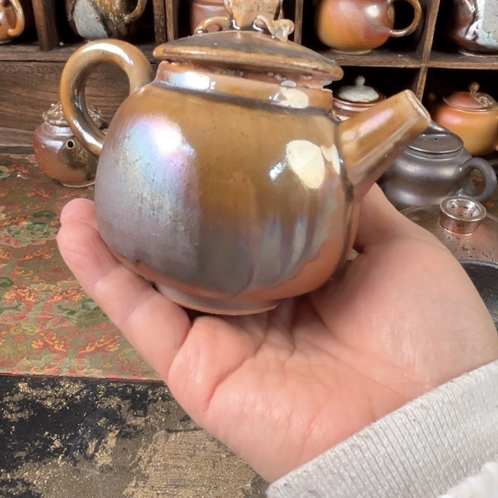 杯柴烧茶器主人壶壶