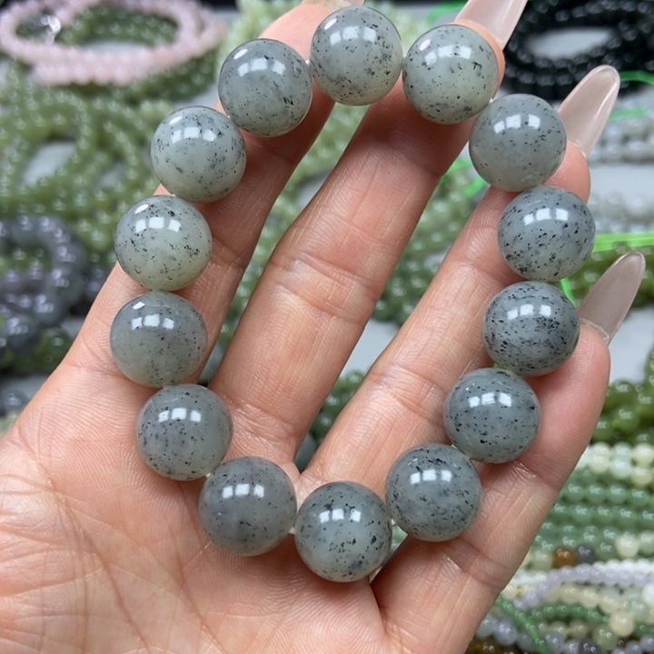 和田玉手链未镶嵌14