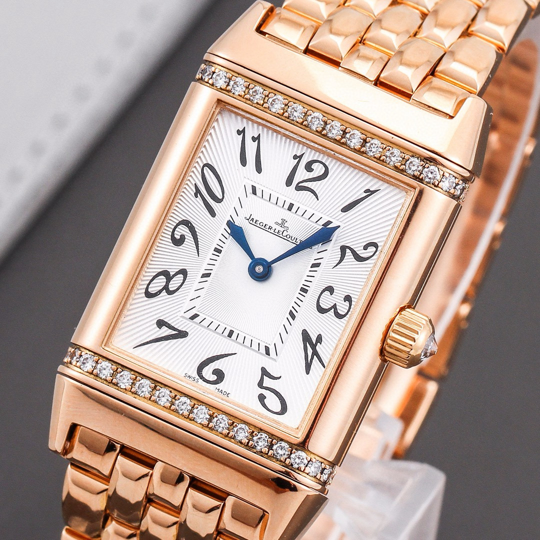 99新 Jaeger-LeCoultre/积家 翻转Q2562102-38.5*23.1手动机械原