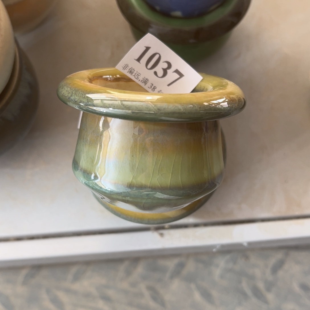 红陶景德镇手工花盆