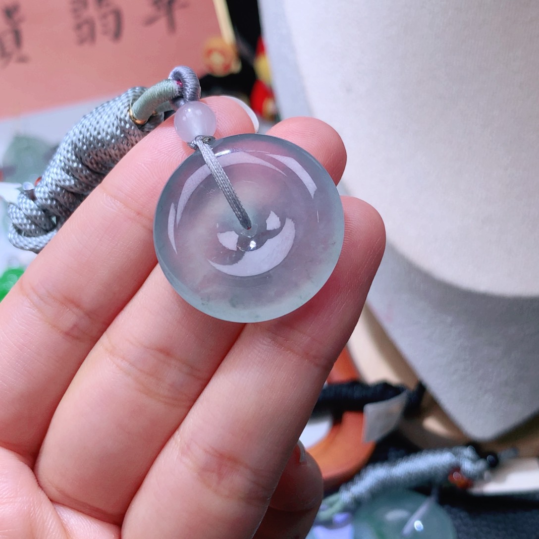 颈饰未镶嵌翡翠扣子28*6.1