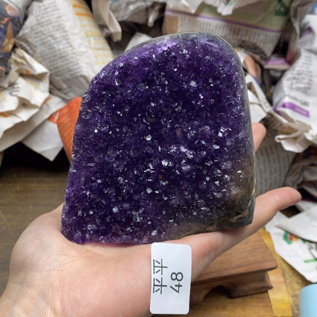 紫晶乌拉圭未镶嵌