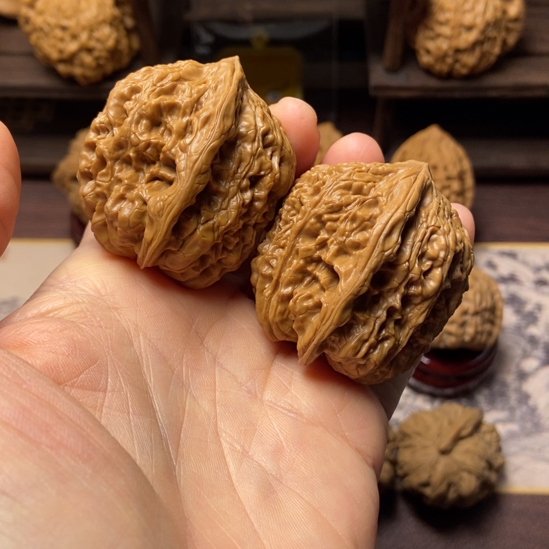文玩核桃把件全品靠山王43