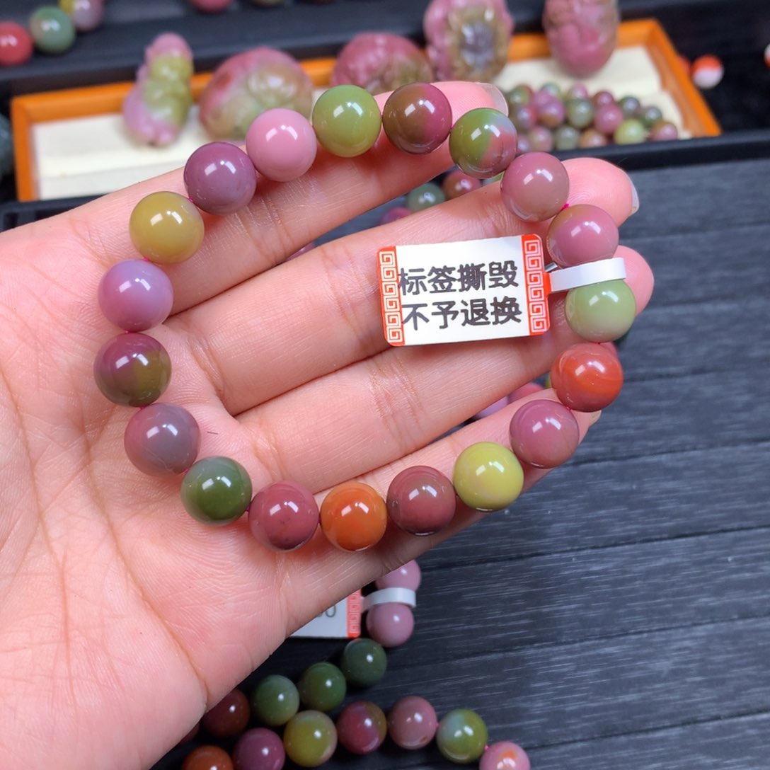 玛瑙/玉髓手链未镶嵌X****