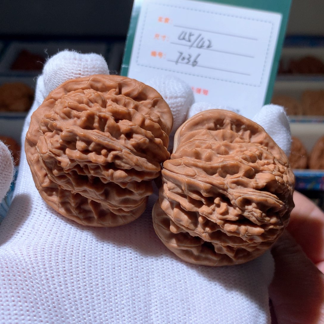 文玩核桃把件四座楼