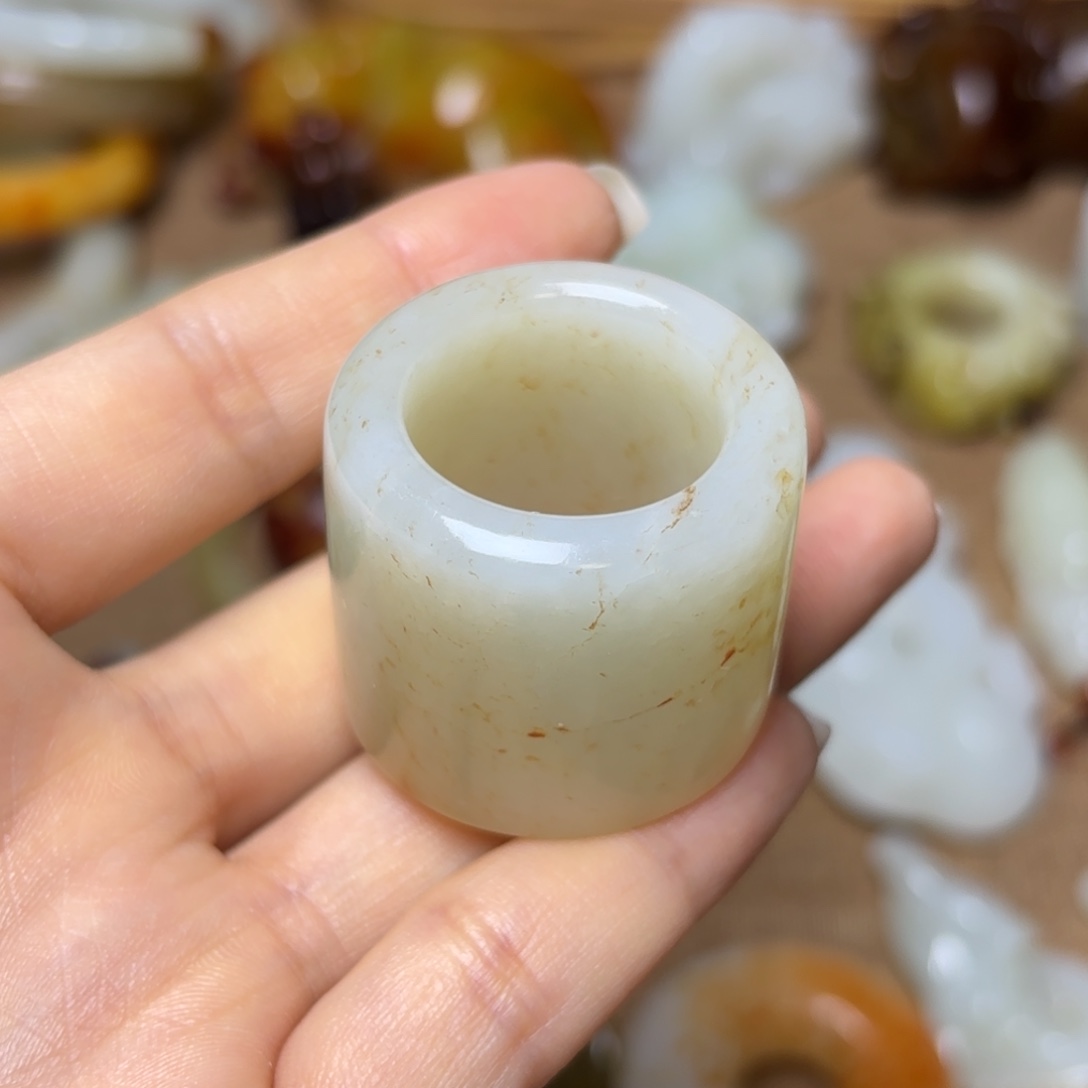 和田玉未镶嵌吊坠(不含链)