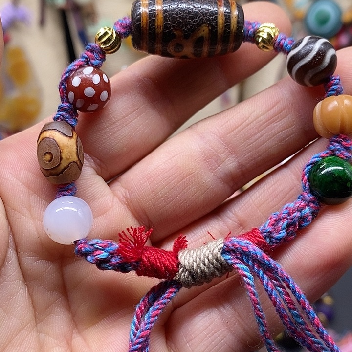 玛瑙/玉髓手链合金