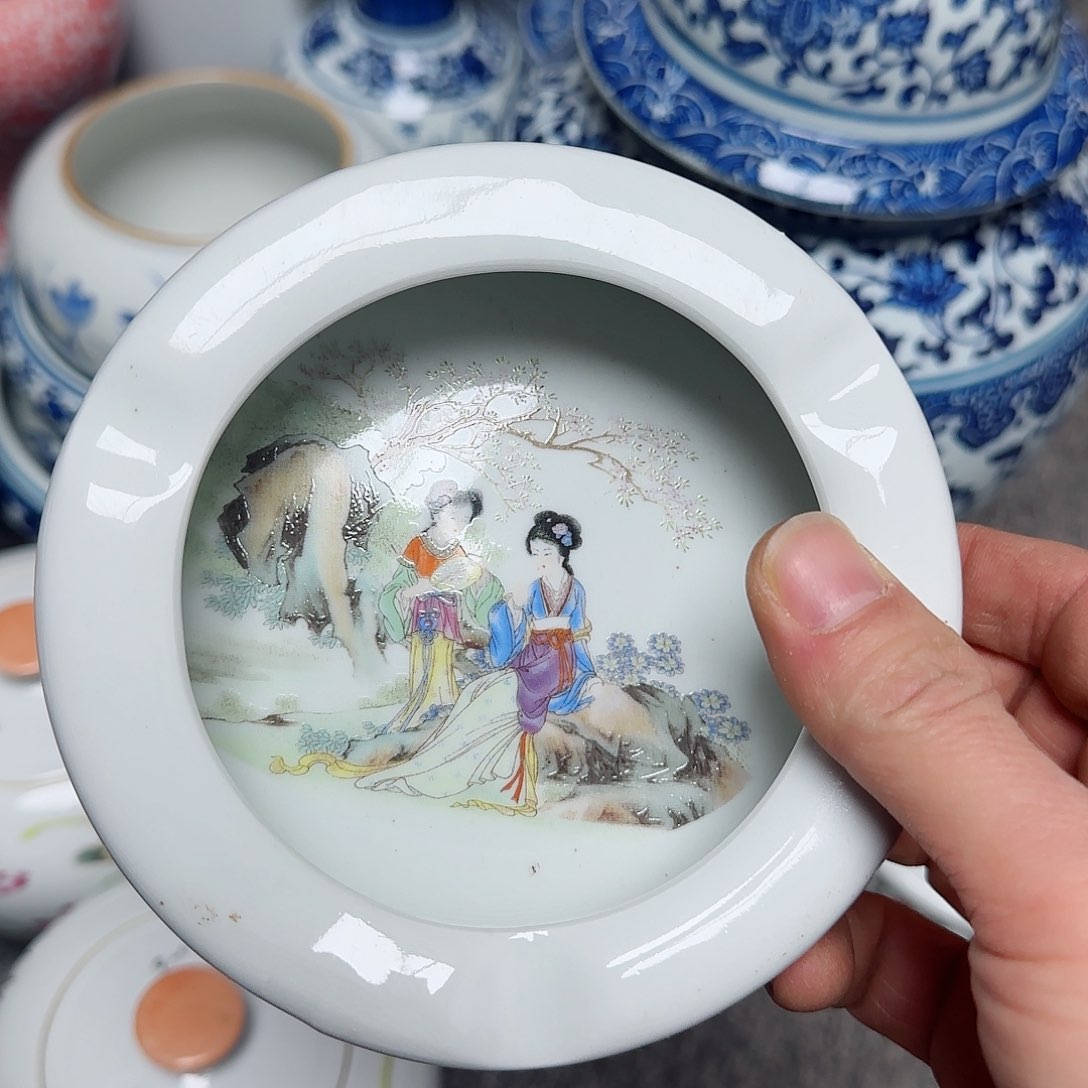 摆件瓷器的工艺技术水平