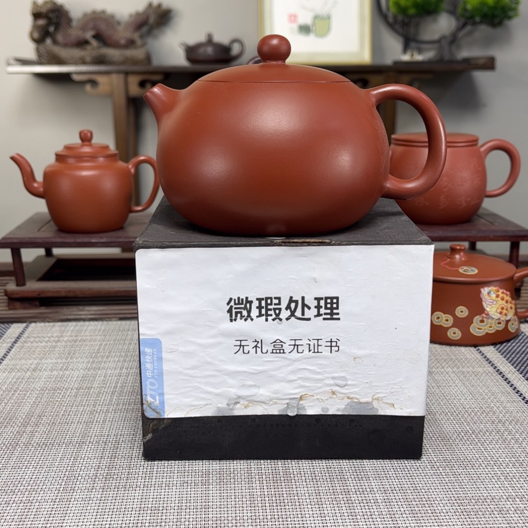 等***缘茶壶紫砂微瑕处理