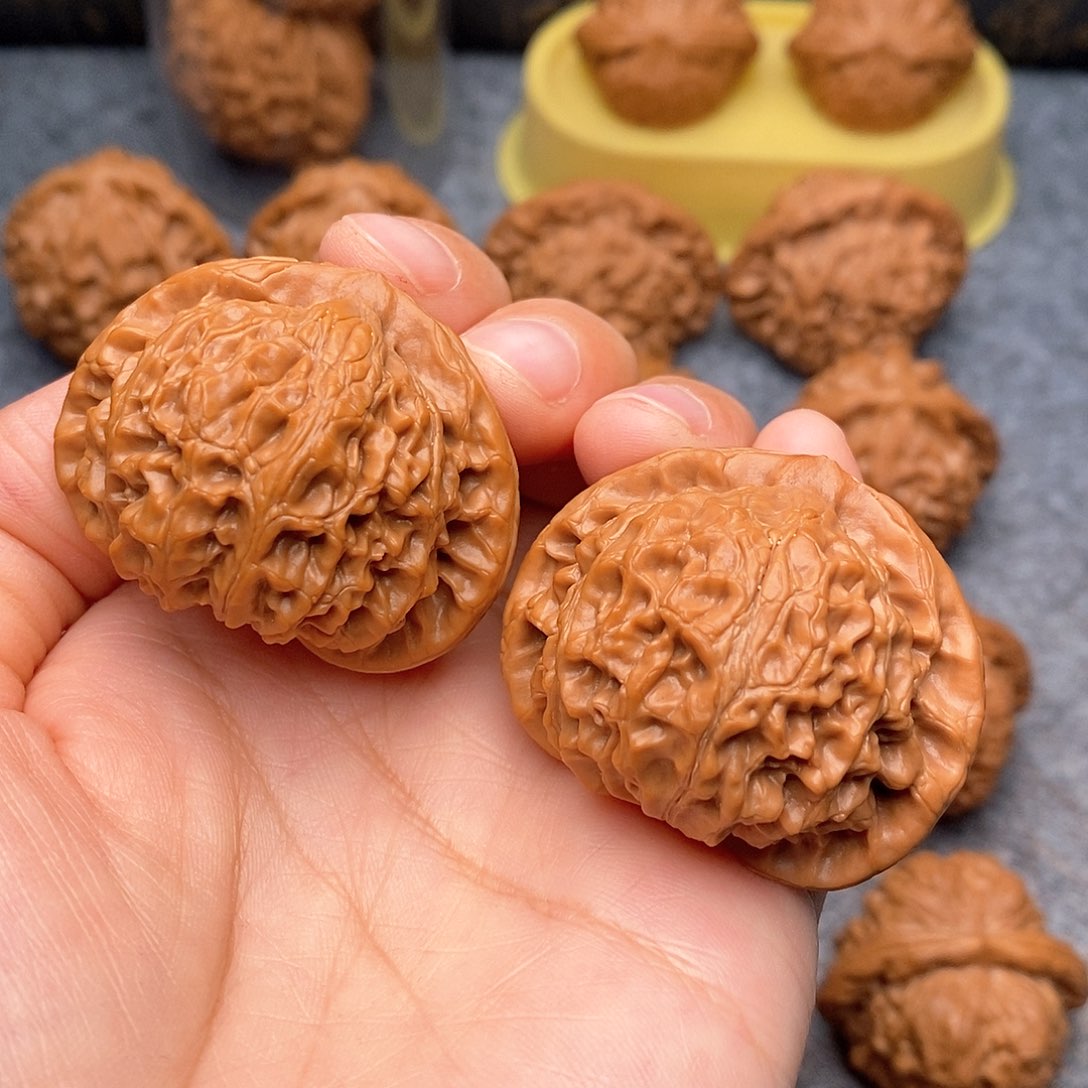 文玩核桃把件宫灯42全品