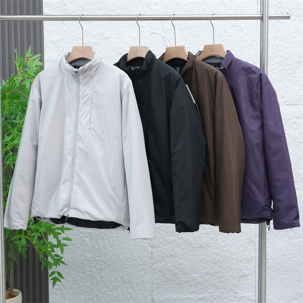 秋冬男士立领通勤休闲百搭棉衣男款户外时尚简约棉衣夹克男23166/