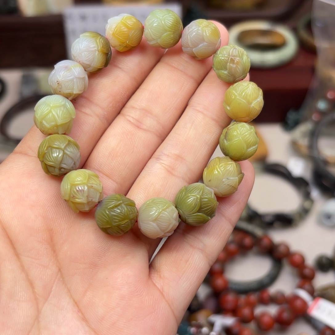 玛瑙/玉髓手链未镶嵌诗**方