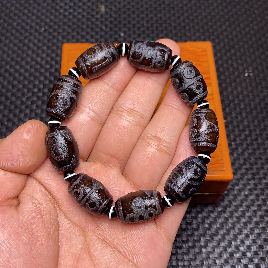 文***夵玛瑙/玉髓未镶嵌手链