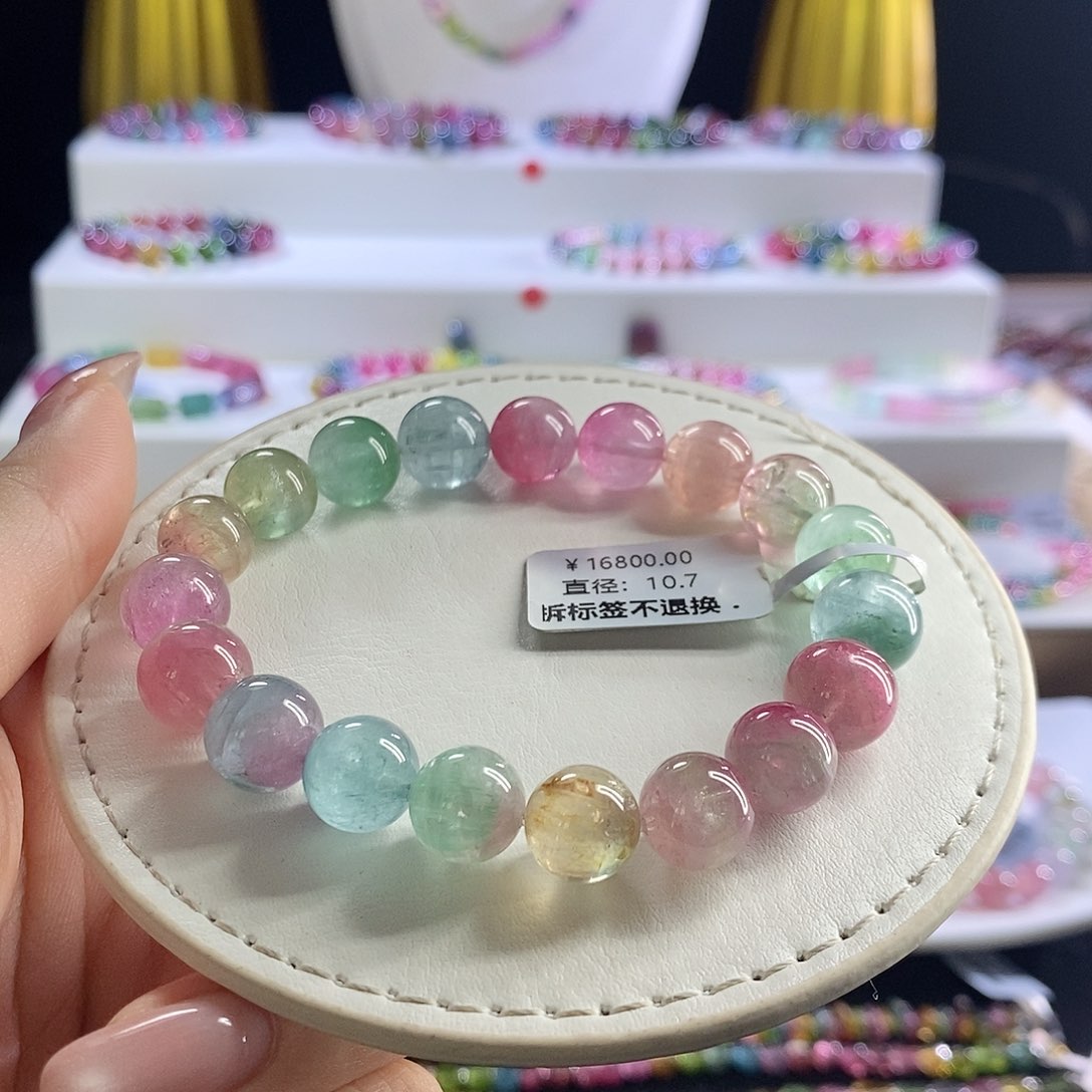 未镶嵌手链碧玺梦幻瓜