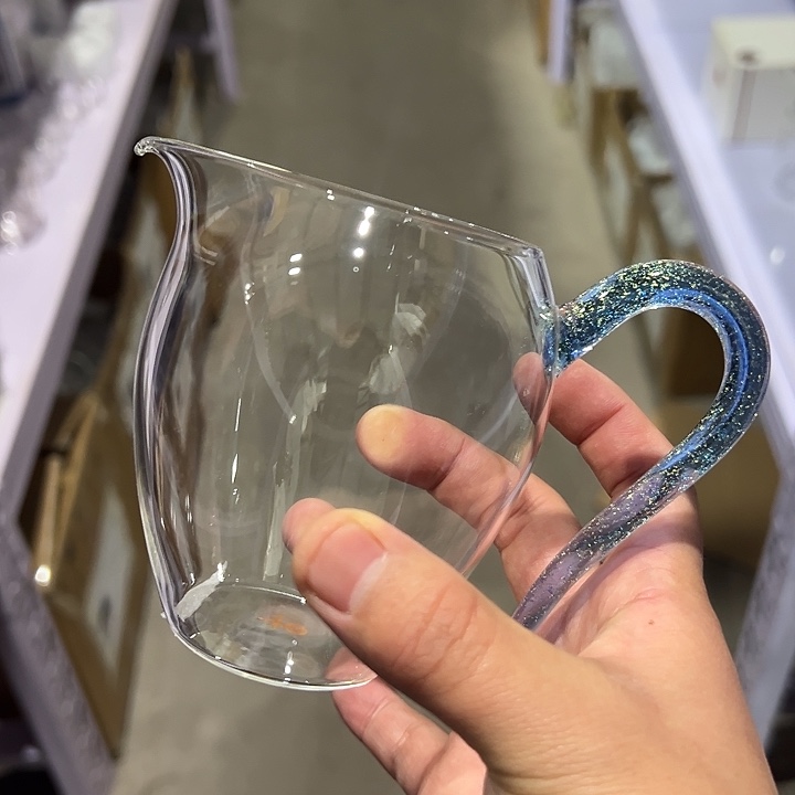 孤品 蓝金怡然公道杯 