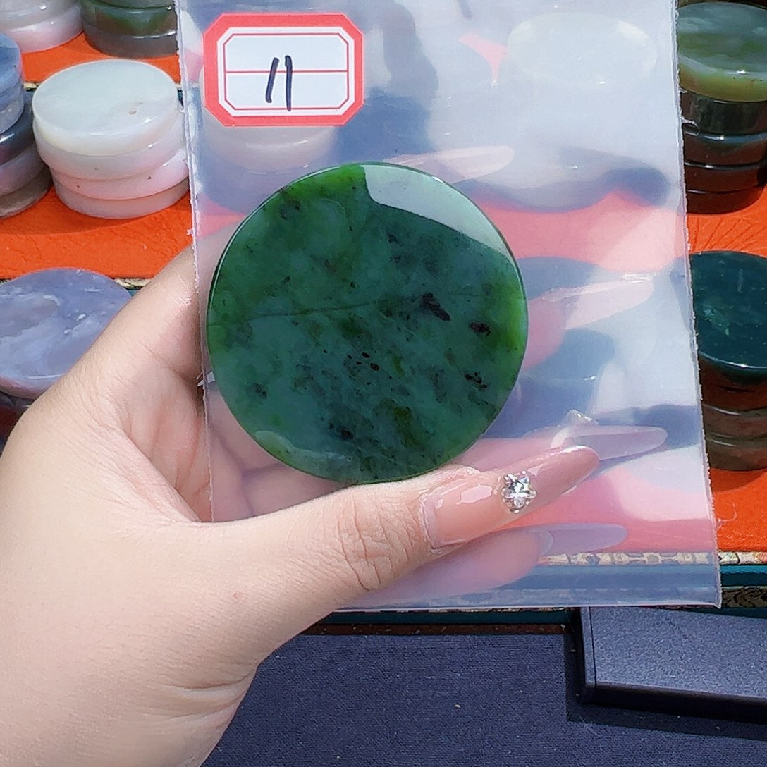 和田玉珠宝半成品未镶嵌