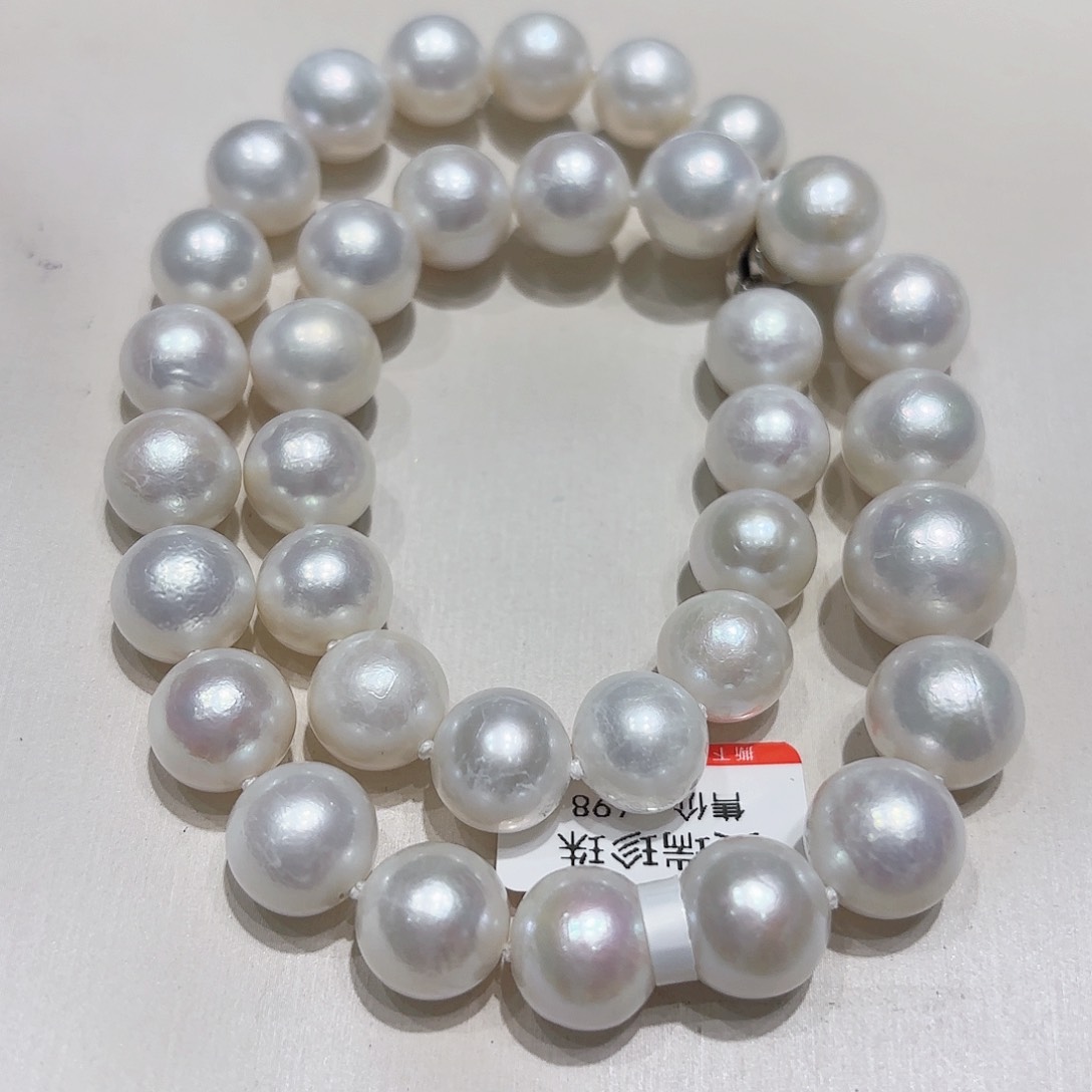 淡水珍珠颈饰未镶嵌11-15有核