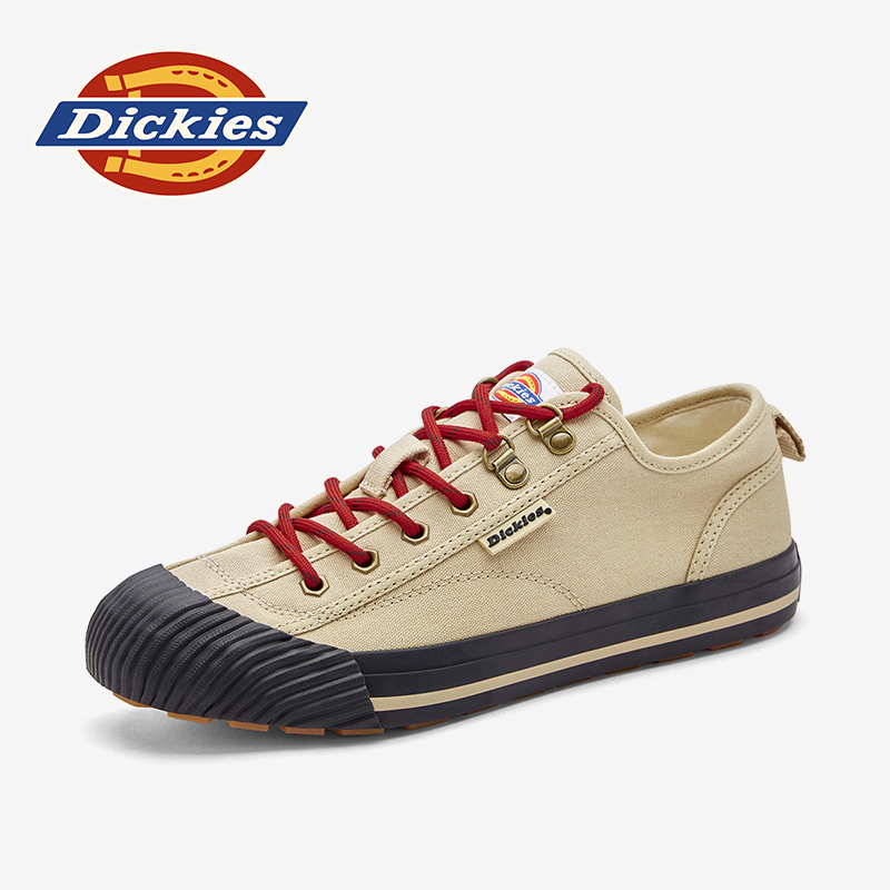Dickies2025情侣冬季帆布鞋百搭运动休闲潮鞋透气冬季时尚男鞋