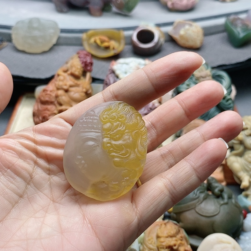【闪购商品】未镶嵌吊坠定制玛瑙