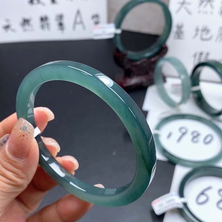 翡翠手镯未镶嵌59尺寸