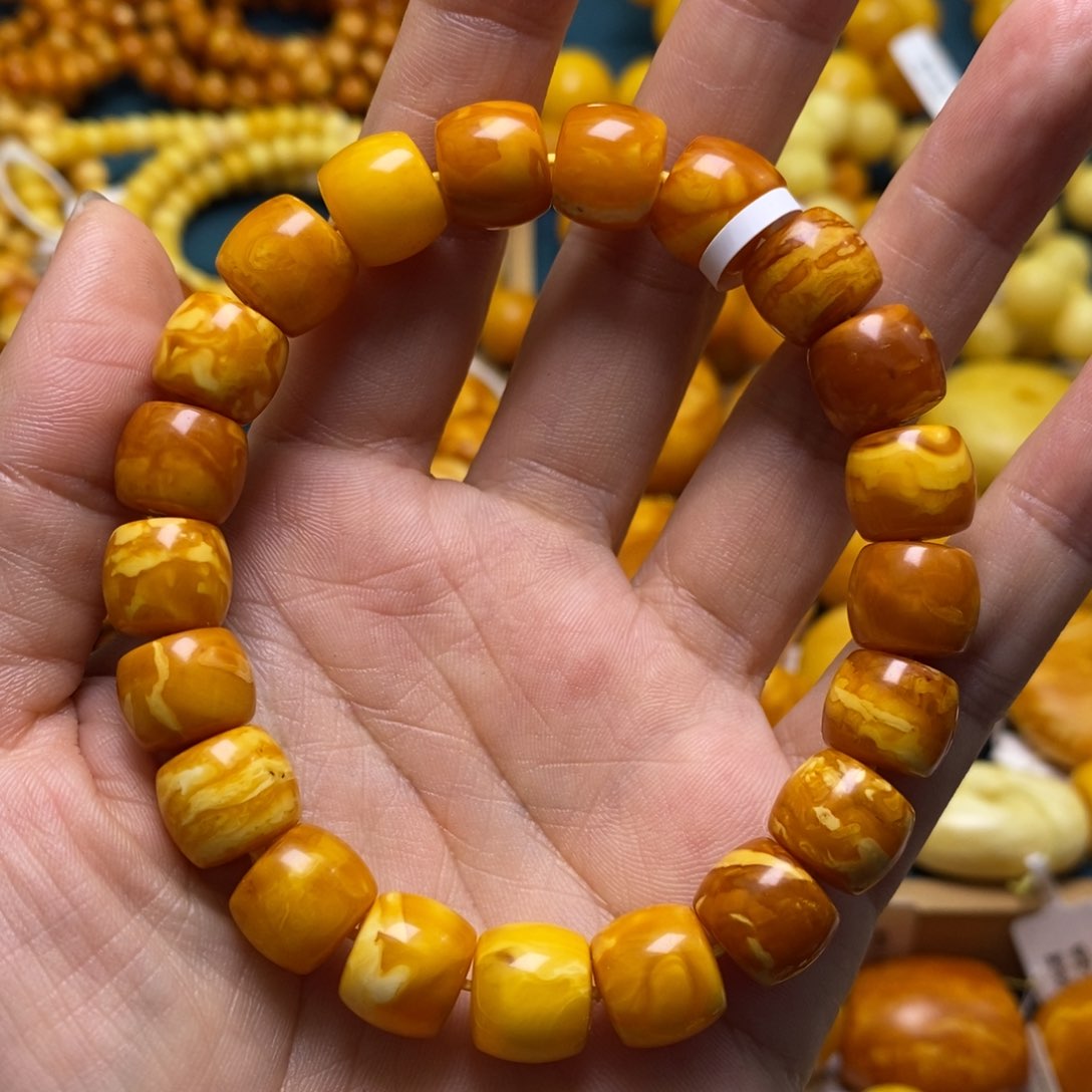 琥珀手链未镶嵌11加