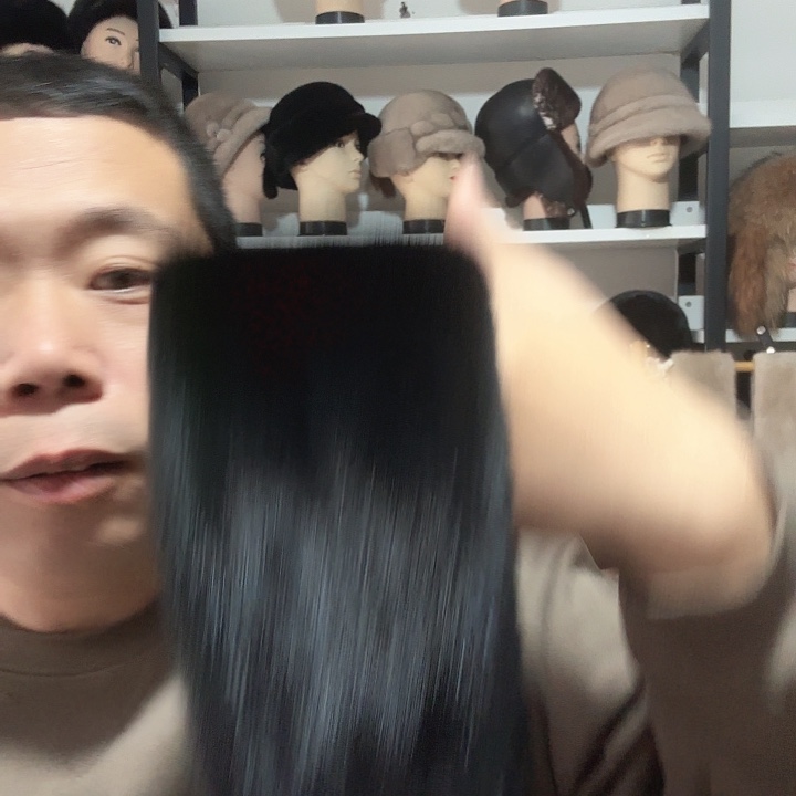水貂皮黑色水貂围巾600加扣水貂围巾