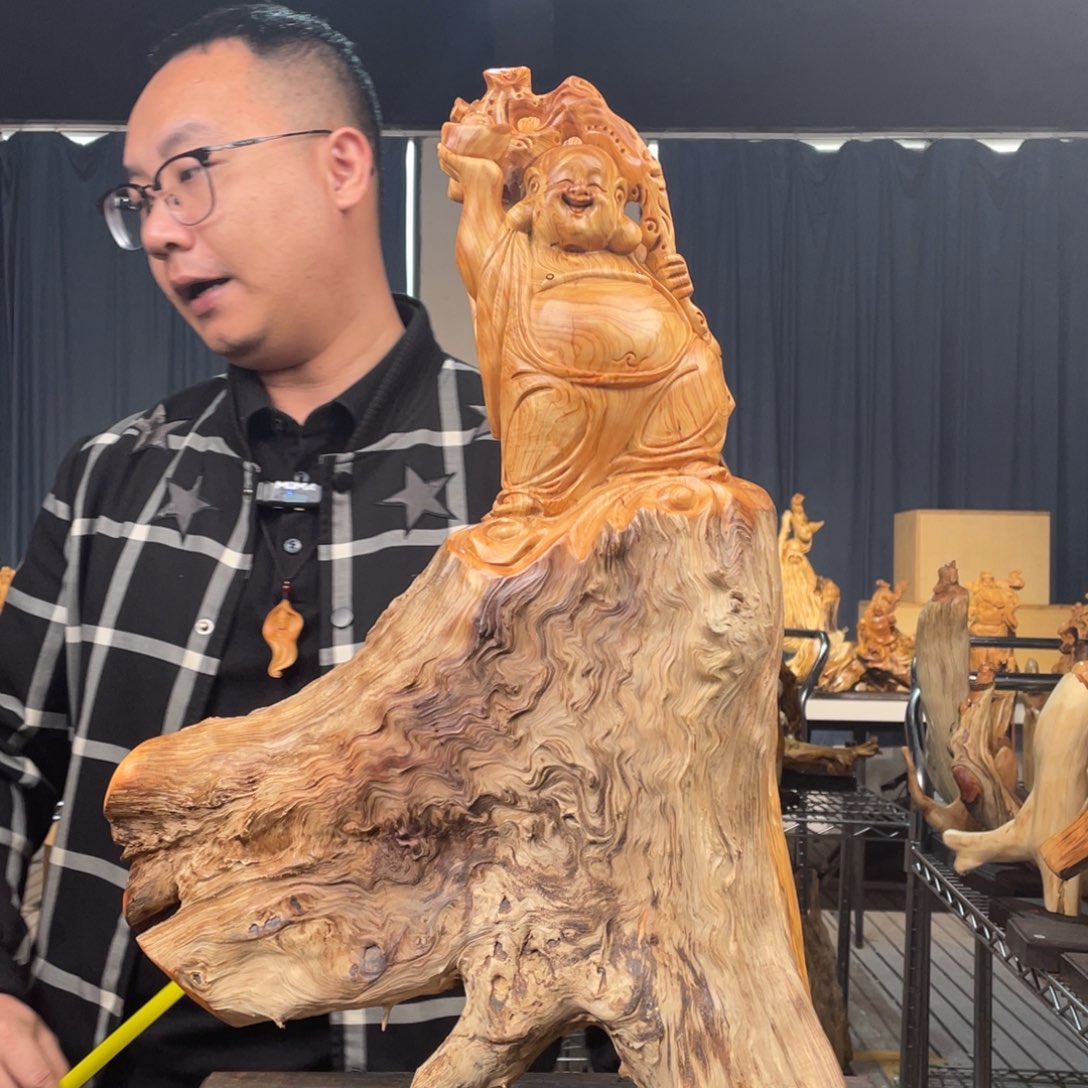 柏木（崖柏）随型摆件