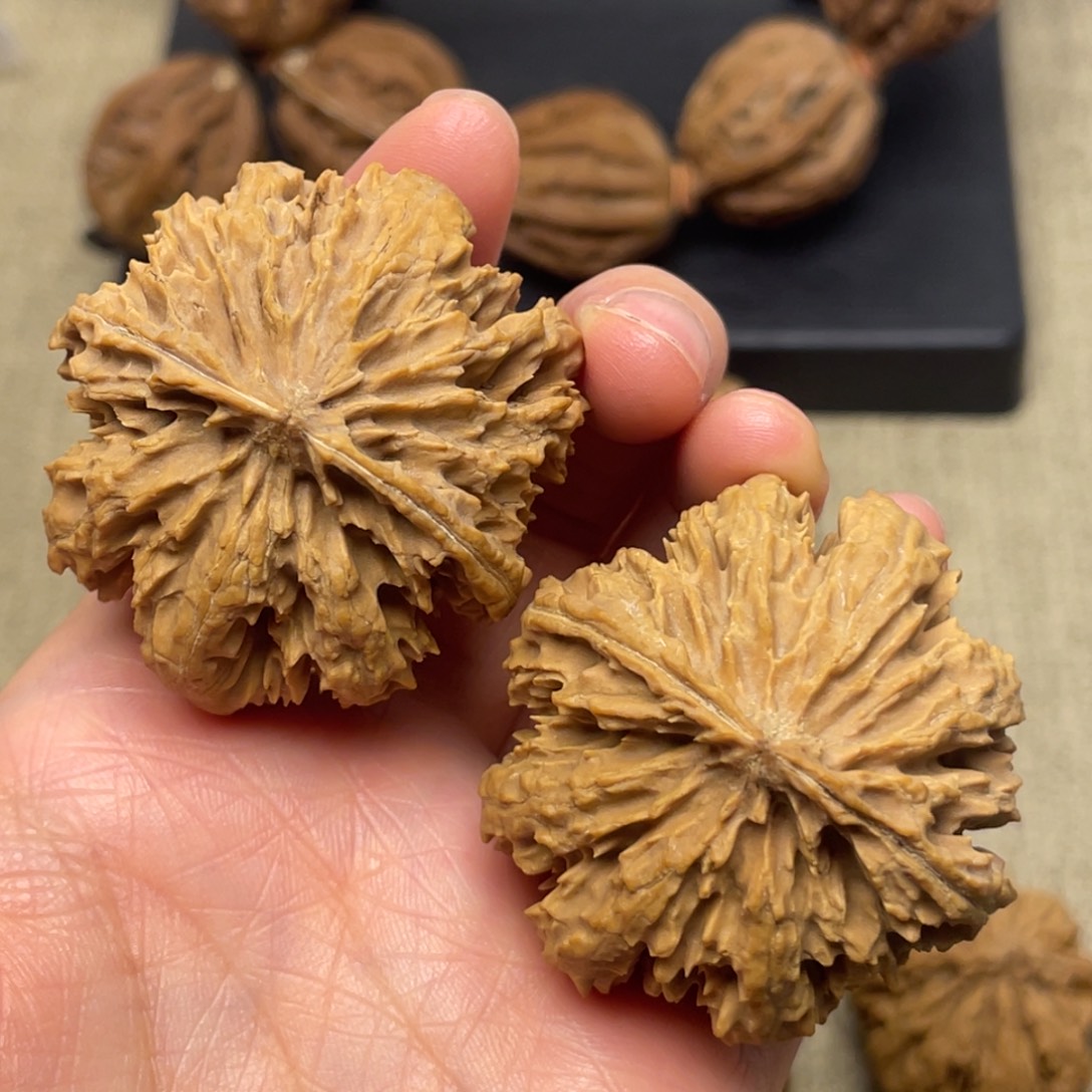 把件文玩核桃秦岭核桃53号