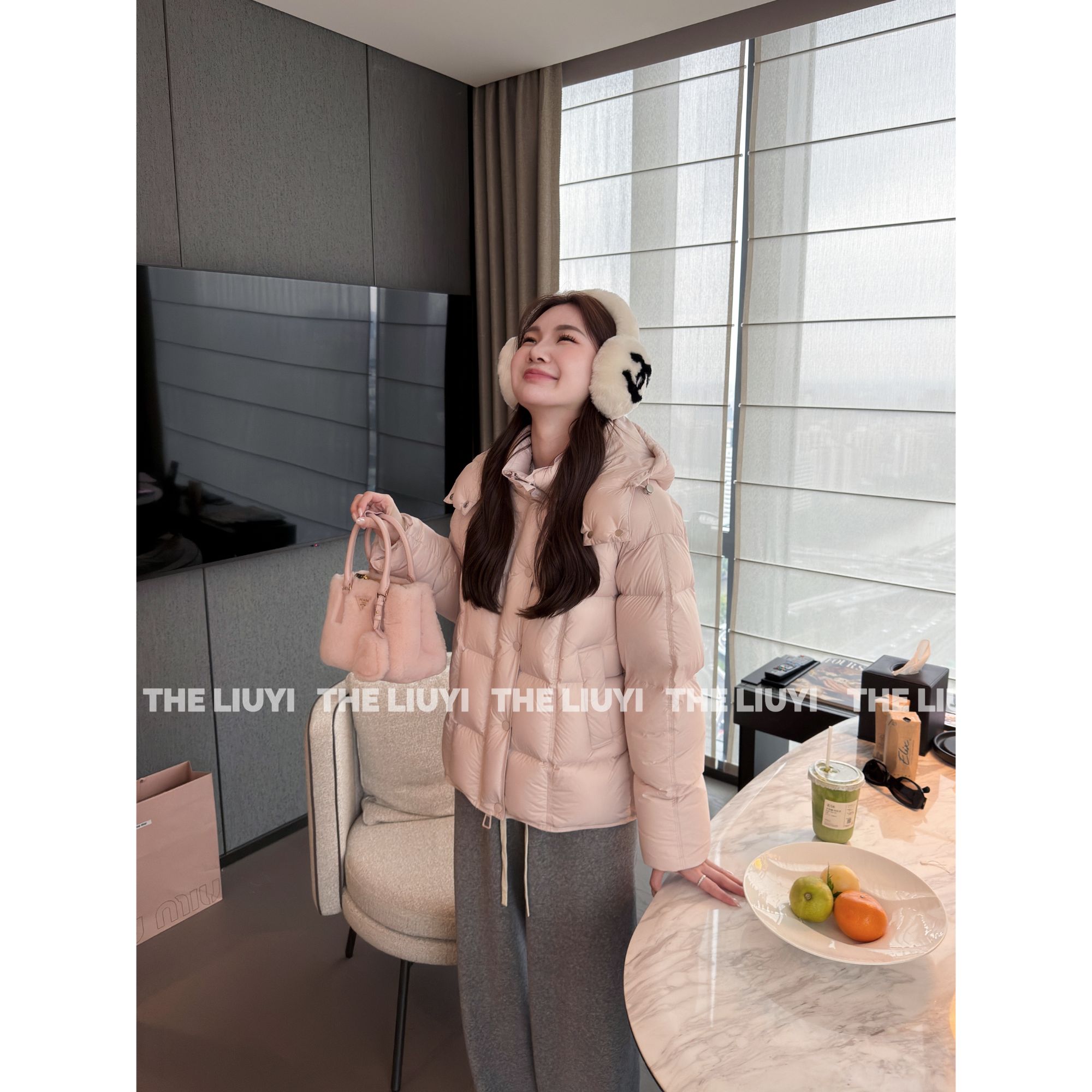 【LIUYI】暖天鹅~90白鹅绒轻盈保暖御寒简约羽绒服外套510227