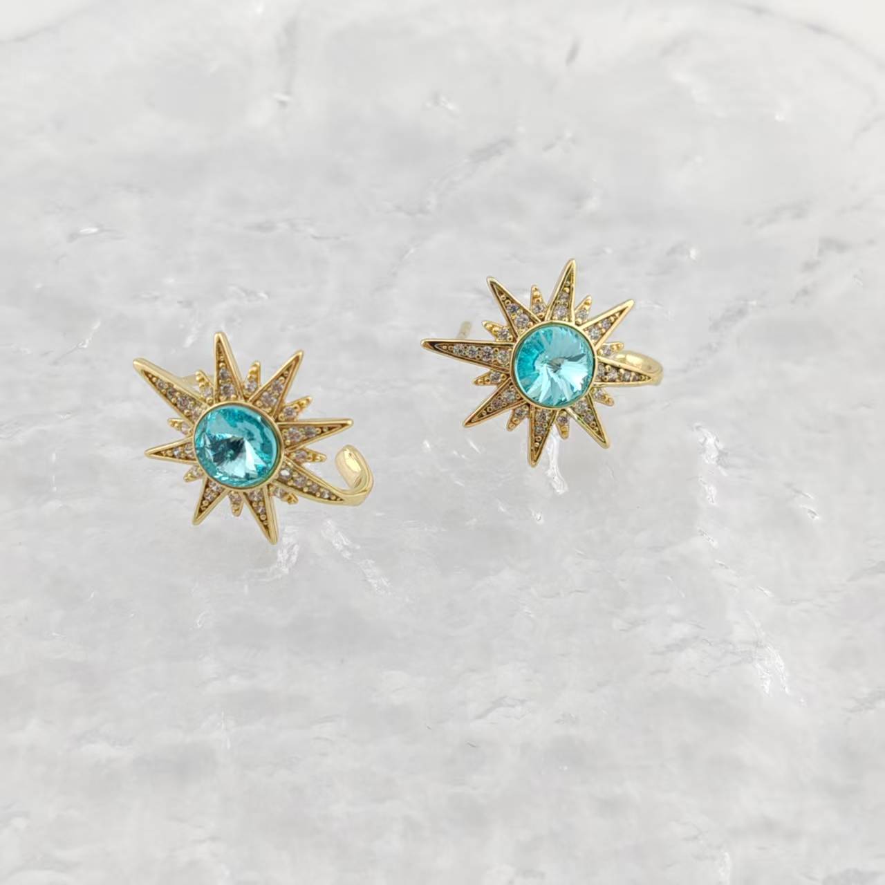 XUPING/旭平首饰 合金仿水晶耳饰 【潘生福利】时尚GD X000920467