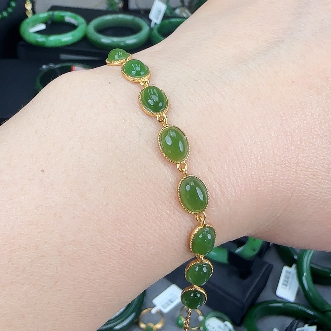 未镶嵌手链和田玉