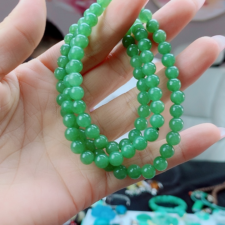 翡翠未镶嵌吊坠(赠链)，