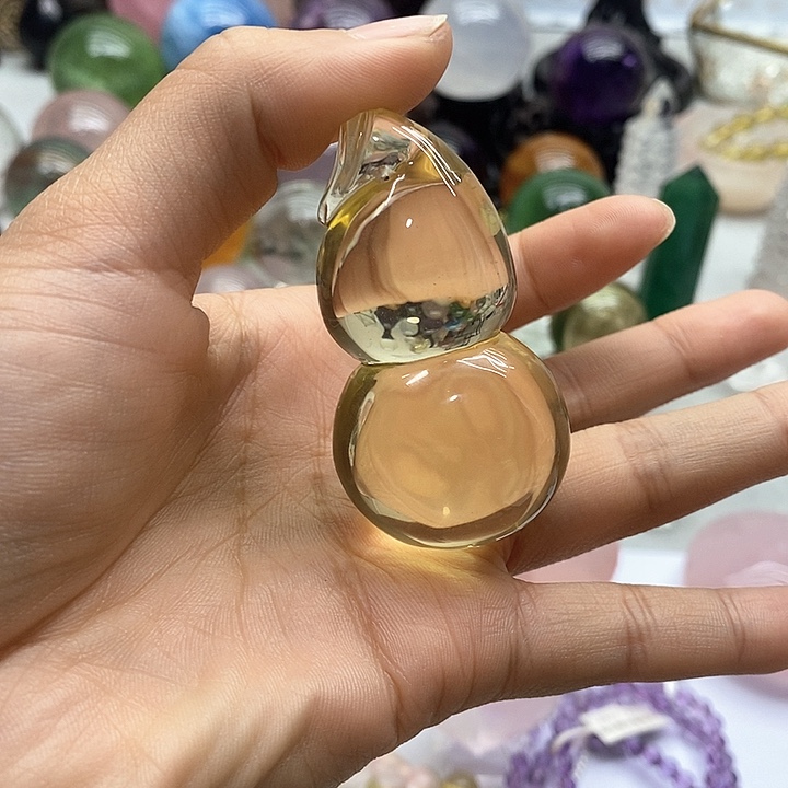 水晶摆件未镶嵌吊坠